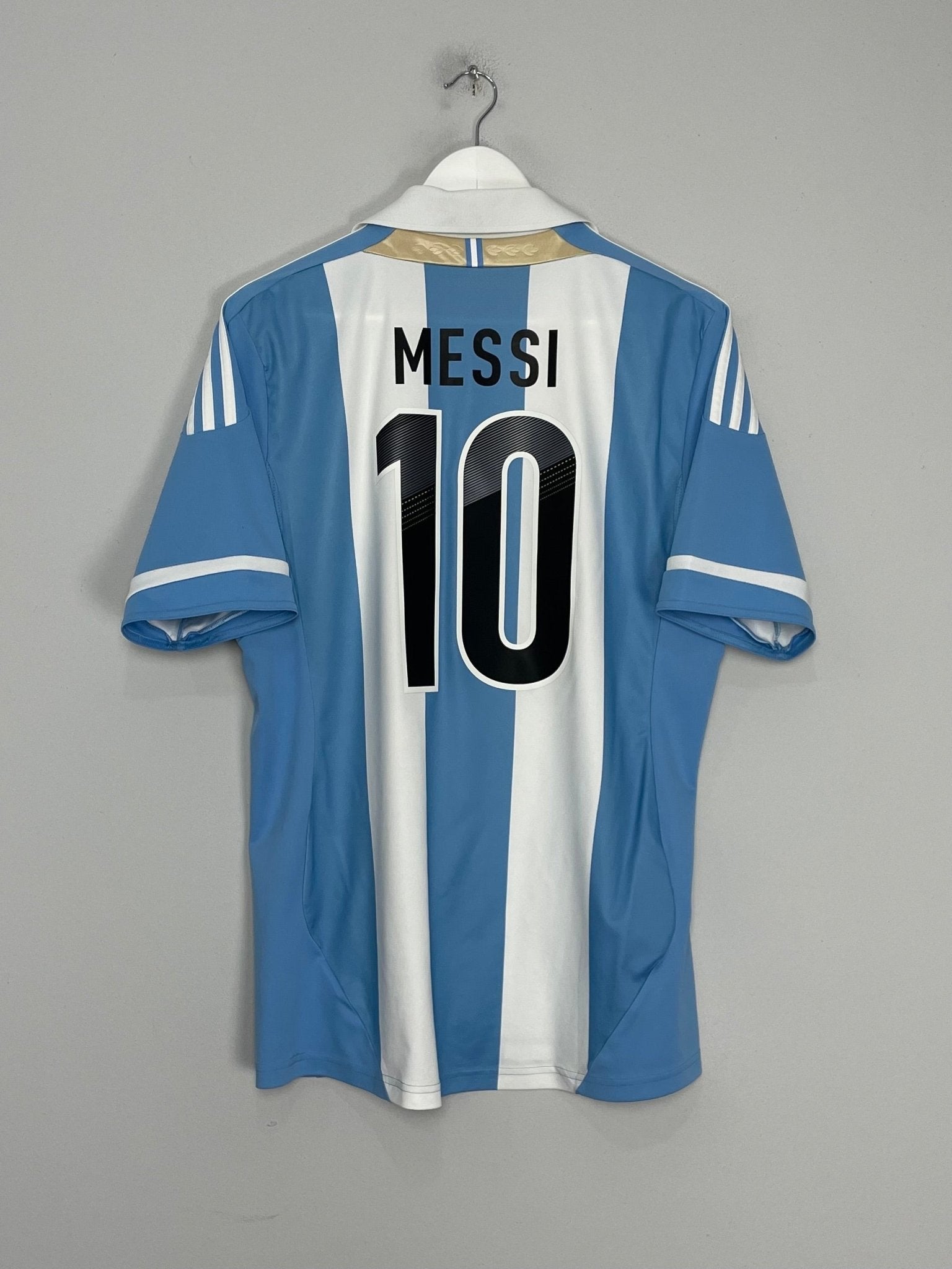 Shop 2011/13 ARGENTINA MESSI #10 HOME SHIRT (M) ADIDAS, classic football shirts, vintage football shirts & retro soccer jerseys at Cult Kits