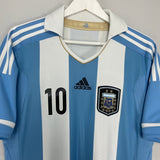 Shop 2011/13 ARGENTINA MESSI #10 HOME SHIRT (M) ADIDAS, classic football shirts, vintage football shirts & retro soccer jerseys at Cult Kits
