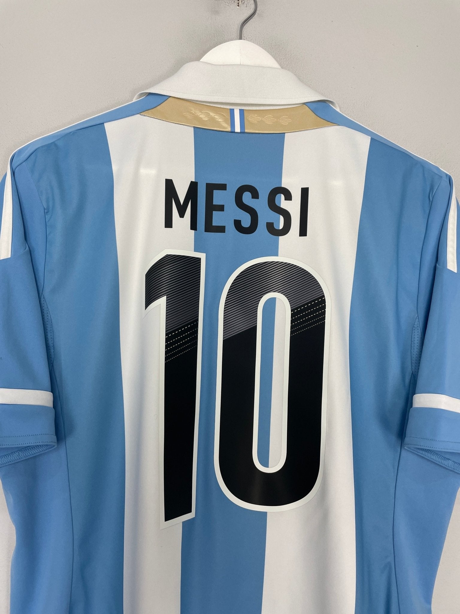 Shop 2011/13 ARGENTINA MESSI #10 HOME SHIRT (M) ADIDAS, classic football shirts, vintage football shirts & retro soccer jerseys at Cult Kits