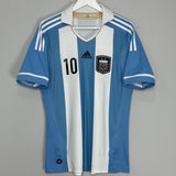 Shop 2011/13 ARGENTINA MESSI #10 HOME SHIRT (M) ADIDAS, classic football shirts, vintage football shirts & retro soccer jerseys at Cult Kits
