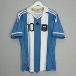 Shop 2011/13 ARGENTINA MESSI #10 HOME SHIRT (M) ADIDAS, classic football shirts, vintage football shirts & retro soccer jerseys at Cult Kits