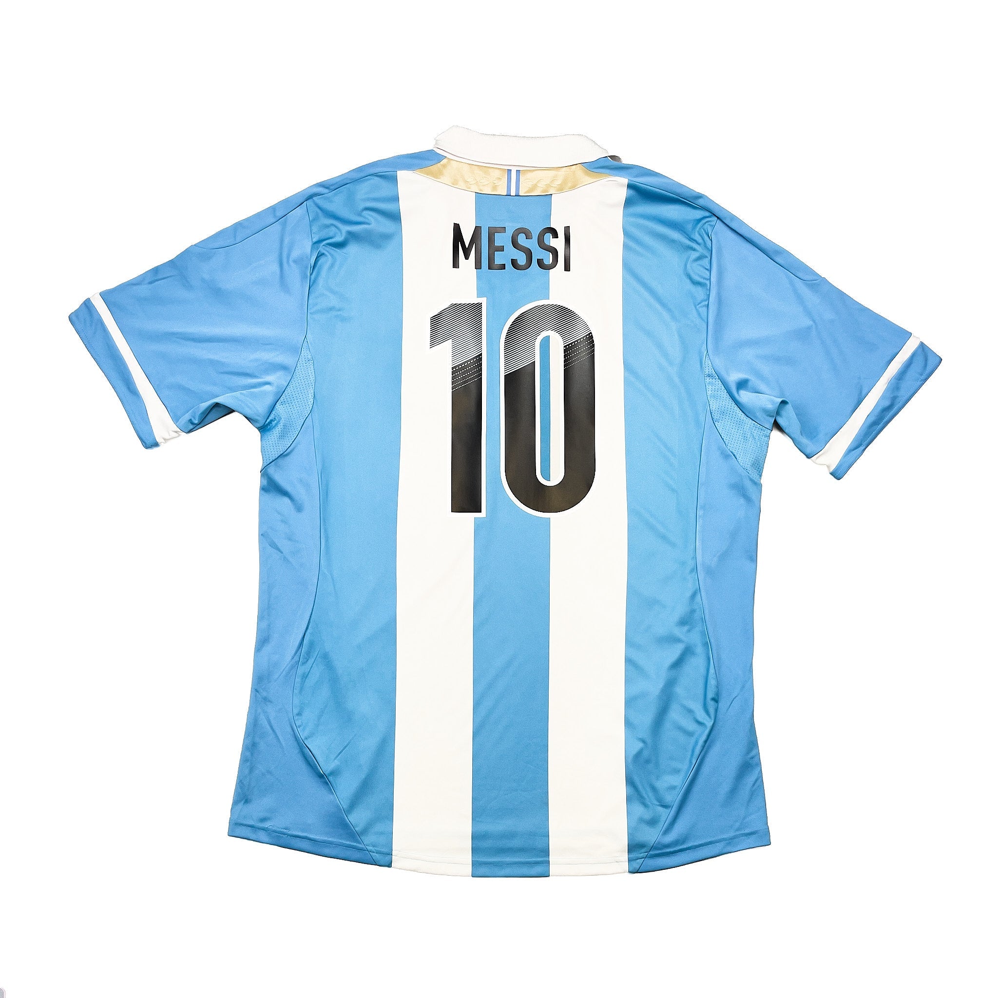 Buy 2011/13 Argentina Messi 10 Home Shirt (XL) Adidas ~ Free worldwide shipping available ~ Authentic Vintage Football Shirts from Cult Kits