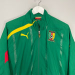 Shop 2011/13 CAMEROON TRACK JACKET (L) PUMA, classic football shirts, vintage football shirts & retro soccer jerseys at Cult Kits