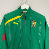 Shop 2011/13 CAMEROON TRACK JACKET (L) PUMA, classic football shirts, vintage football shirts & retro soccer jerseys at Cult Kits