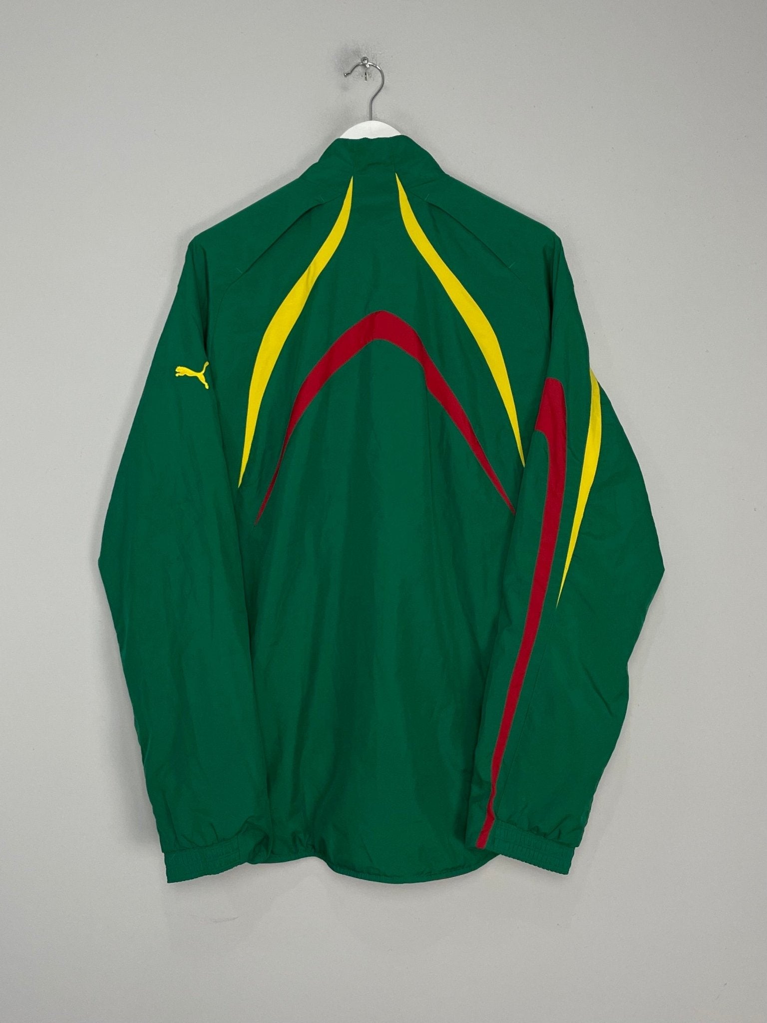 Shop 2011/13 CAMEROON TRACK JACKET (L) PUMA, classic football shirts, vintage football shirts & retro soccer jerseys at Cult Kits