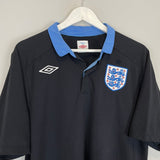 Shop 2011/13 ENGLAND AWAY SHIRT (L) UMBRO, classic football shirts, vintage football shirts & retro soccer jerseys at Cult Kits