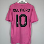 2011/13 JUVENTUS DEL PIERO 10 AWAY SHIRT (L) NIKE - Cult Kits - Large - Buy Vintage Football Shirts, Authentic Retro Football Shirts For Sale, Classic Football Shirts & Soccer Jersey
