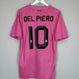 2011/13 JUVENTUS DEL PIERO 10 AWAY SHIRT (L) NIKE - Cult Kits - Large - Buy Vintage Football Shirts, Authentic Retro Football Shirts For Sale, Classic Football Shirts & Soccer Jersey