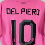 2011/13 JUVENTUS DEL PIERO 10 AWAY SHIRT (L) NIKE - Cult Kits - Large - Buy Vintage Football Shirts, Authentic Retro Football Shirts For Sale, Classic Football Shirts & Soccer Jersey