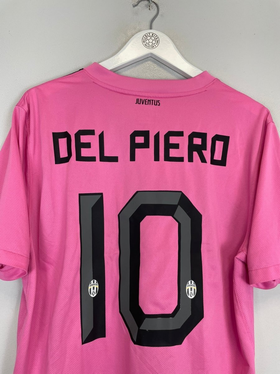 2011/13 JUVENTUS DEL PIERO 10 AWAY SHIRT (L) NIKE - Cult Kits - Large - Buy Vintage Football Shirts, Authentic Retro Football Shirts For Sale, Classic Football Shirts & Soccer Jersey