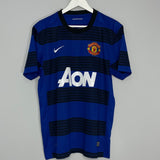 Shop 2011/13 MANCHESTER UNITED CHICHARITO #14 AWAY SHIRT (L) NIKE, classic football shirts, vintage football shirts & retro soccer jerseys at Cult Kits