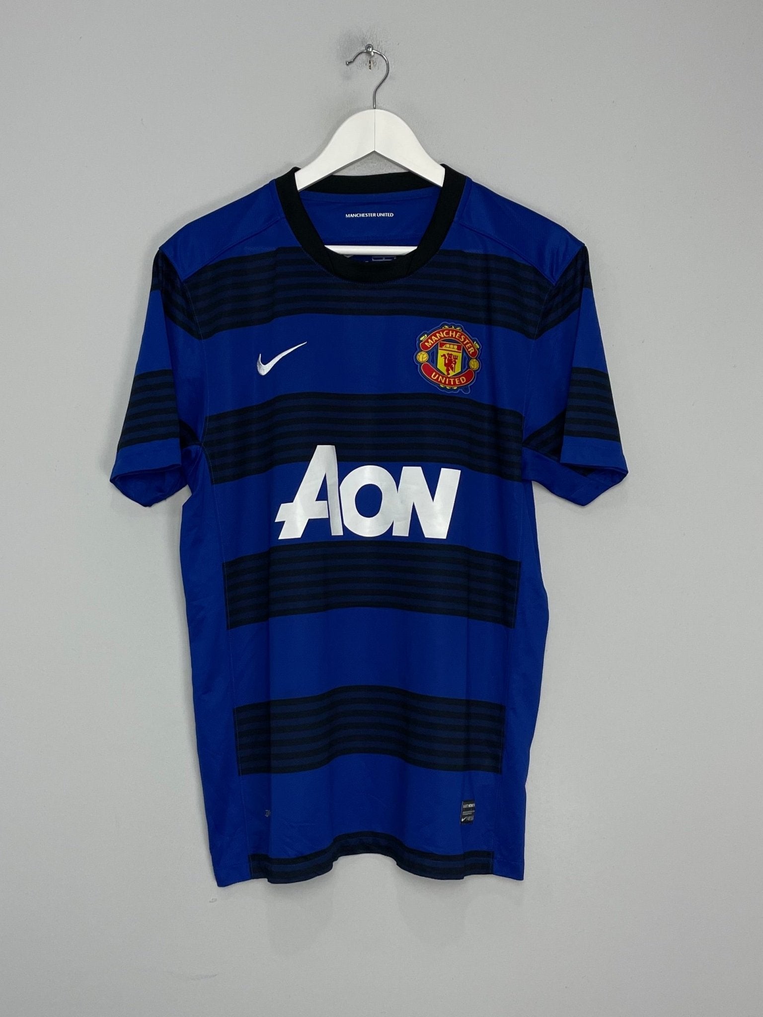 Shop 2011/13 MANCHESTER UNITED CHICHARITO #14 AWAY SHIRT (L) NIKE, classic football shirts, vintage football shirts & retro soccer jerseys at Cult Kits