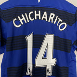 Shop 2011/13 MANCHESTER UNITED CHICHARITO #14 AWAY SHIRT (L) NIKE, classic football shirts, vintage football shirts & retro soccer jerseys at Cult Kits