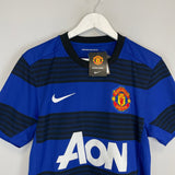 Shop 2011/13 MANCHESTER UNITED CHICHARITO #14 *BNWT* AWAY SHIRT (S) NIKE, classic football shirts, vintage football shirts & retro soccer jerseys at Cult Kits