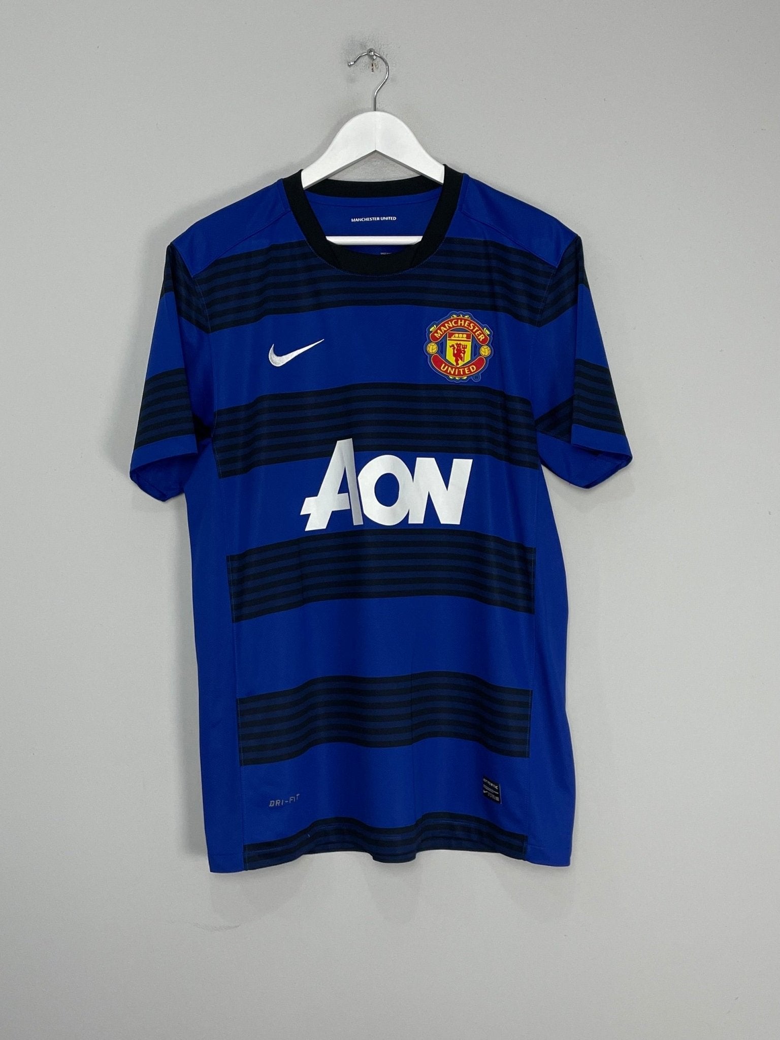 Shop 2011/13 MANCHESTER UNITED V.PERSIE #20 AWAY SHIRT (L) NIKE, classic football shirts, vintage football shirts & retro soccer jerseys at Cult Kits