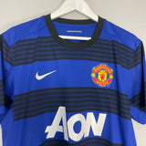 Shop 2011/13 MANCHESTER UNITED V.PERSIE #20 AWAY SHIRT (L) NIKE, classic football shirts, vintage football shirts & retro soccer jerseys at Cult Kits