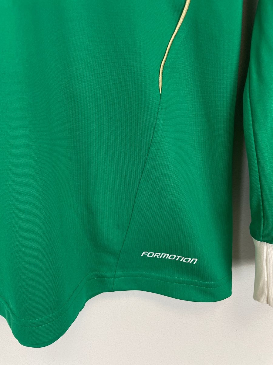 2011/13 MEXICO *PLAYER ISSUE* L/S HOME SHIRT (M) ADIDAS - Cult Kits - Medium - Buy Vintage Football Shirts, Authentic Retro Football Shirts For Sale, Classic Football Shirts & Soccer Jersey