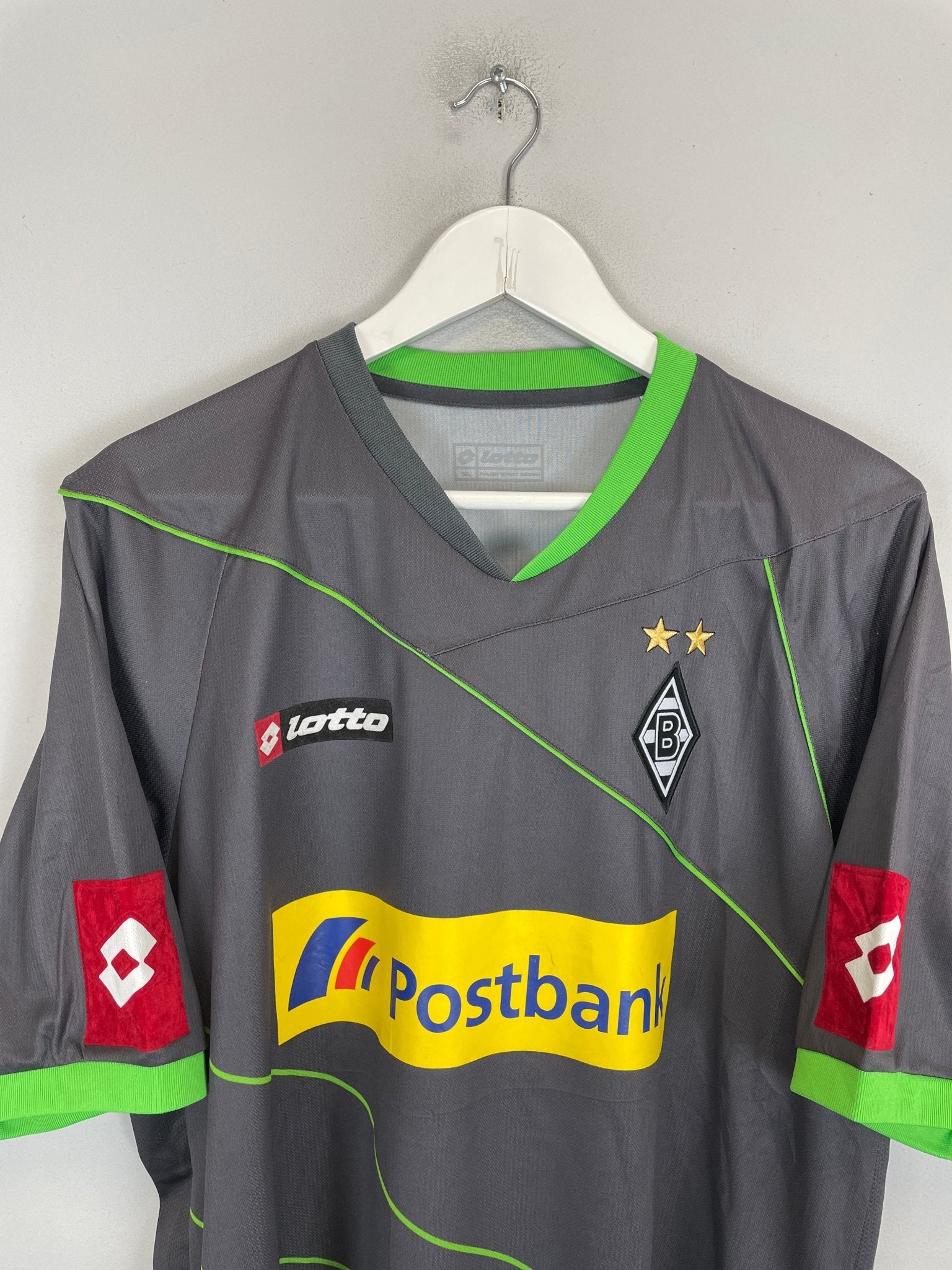 Shop 2011/13 MONCHENGLADBACH AWAY SHIRT (XL) LOTTO, classic football shirts, vintage football shirts & retro soccer jerseys at Cult Kits