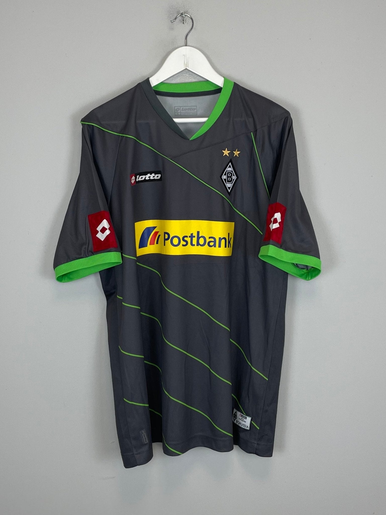 Shop 2011/13 MONCHENGLADBACH AWAY SHIRT (XL) LOTTO, classic football shirts, vintage football shirts & retro soccer jerseys at Cult Kits