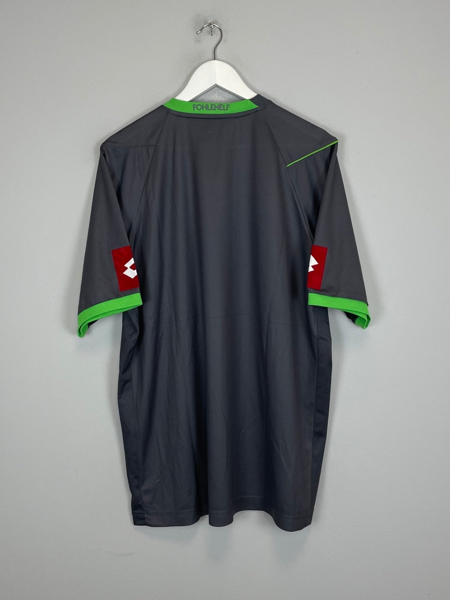 Shop 2011/13 MONCHENGLADBACH AWAY SHIRT (XL) LOTTO, classic football shirts, vintage football shirts & retro soccer jerseys at Cult Kits