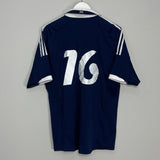 Shop 2011/13 SCOTLAND #16 *SCOTTISH FA SELECT* HOME SHIRT (XL) ADIDAS, classic football shirts, vintage football shirts & retro soccer jerseys at Cult Kits