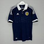 Shop 2011/13 SCOTLAND HOME SHIRT (L) ADIDAS, classic football shirts, vintage football shirts & retro soccer jerseys at Cult Kits