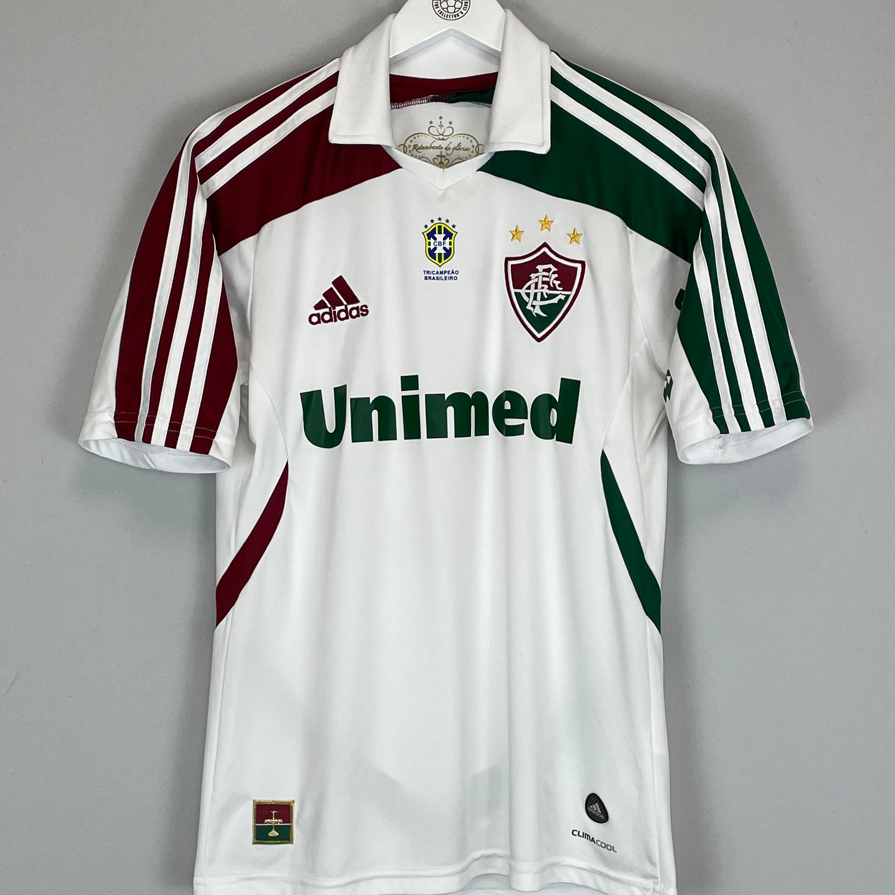 Shop 2011/12 FLUMINENSE #10 AWAY SHIRT (S) ADIDAS, classic football shirts, vintage football shirts & retro soccer jerseys at Cult Kits
