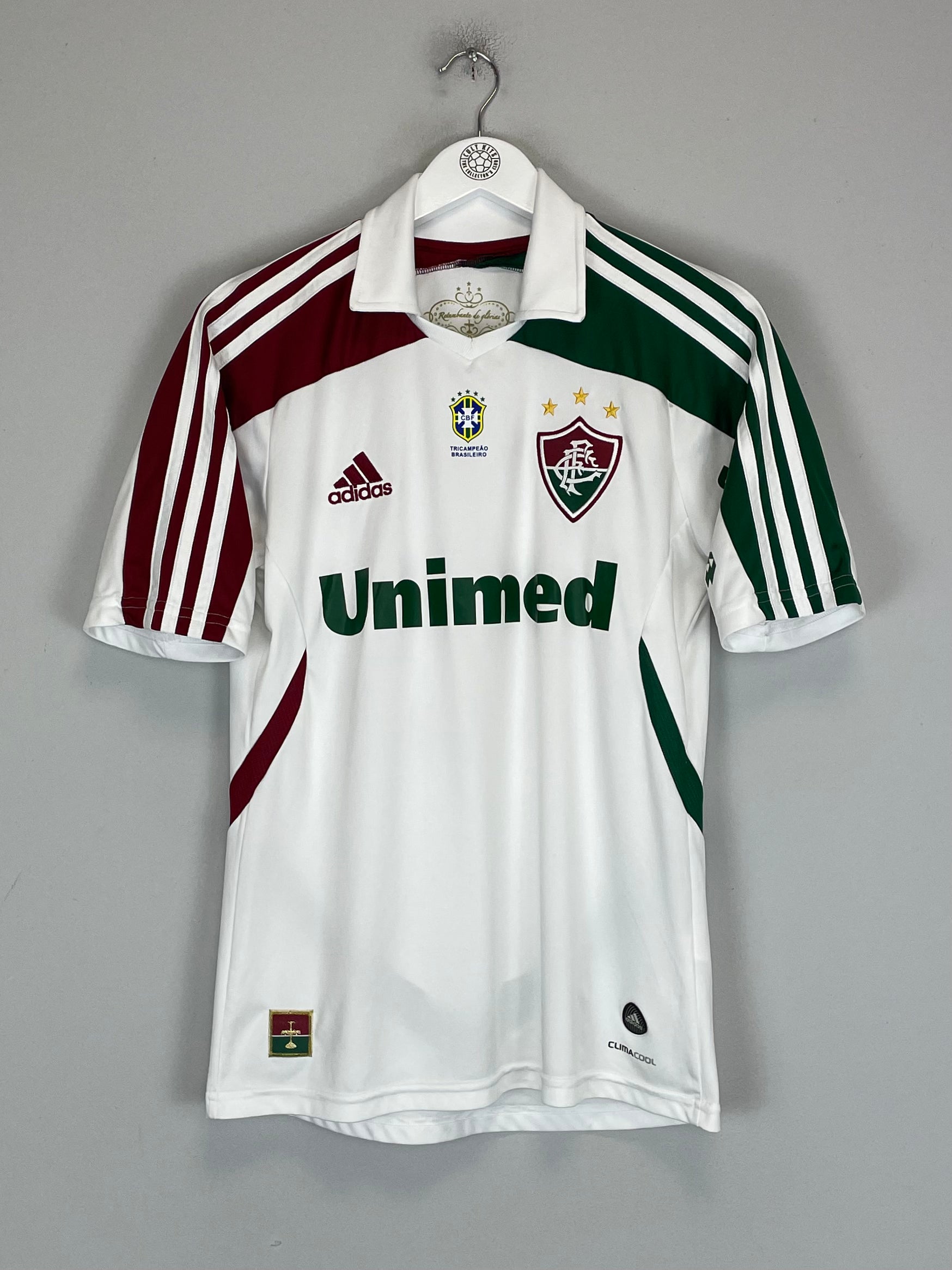 2011/12 FLUMINENSE #10 AWAY SHIRT (S) ADIDAS CLASSIC FOOTBALL SHIRTS