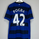 Shop 2011/13 MANCHESTER UNITED POGBA #42 AWAY SHIRT (XL) NIKE, classic football shirts, vintage football shirts & retro soccer jerseys at Cult Kits