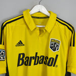 Shop 2012 COLUMBUS CREW HOME SHIRT (L) ADIDAS, classic football shirts, vintage football shirts & retro soccer jerseys at Cult Kits