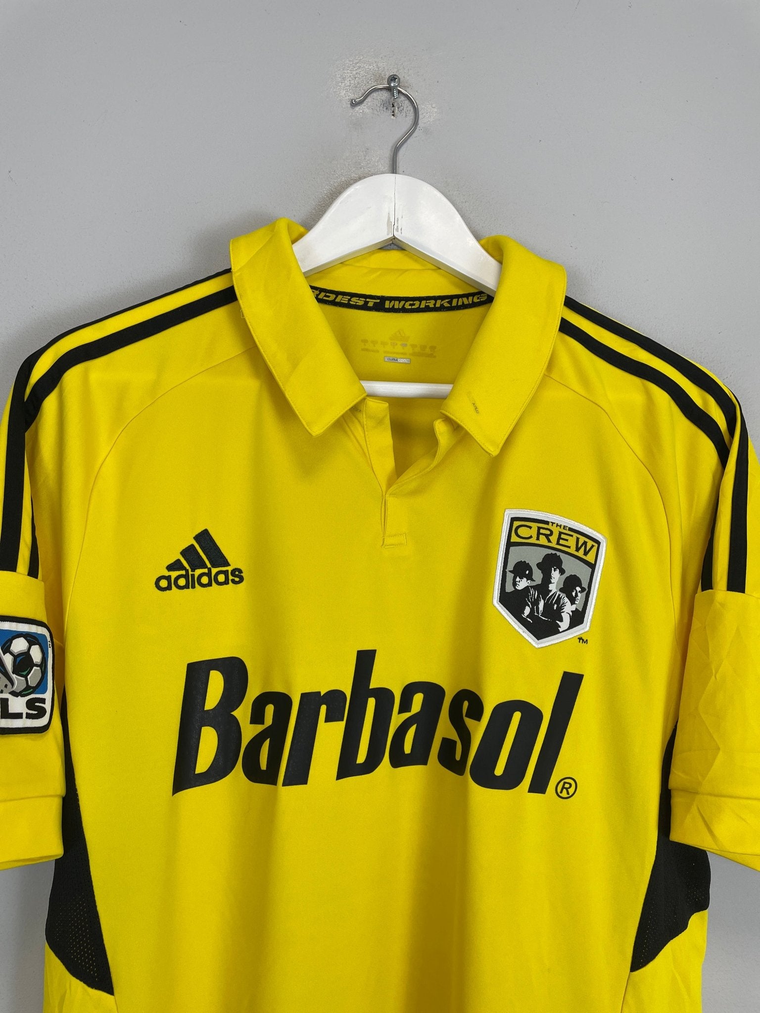 Shop 2012 COLUMBUS CREW HOME SHIRT (L) ADIDAS, classic football shirts, vintage football shirts & retro soccer jerseys at Cult Kits