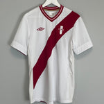 Shop 2012 PERU HOME SHIRT (L) UMBRO, classic football shirts, vintage football shirts & retro soccer jerseys at Cult Kits