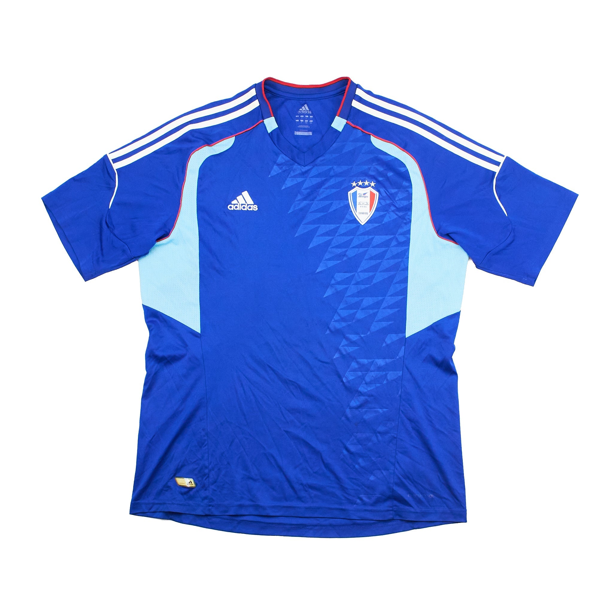 Buy 2012 Suwon Samsung Bluewings Home Shirt (L) Adidas ~ Free worldwide shipping ~ Authentic Vintage Football Shirts from Cult Kits