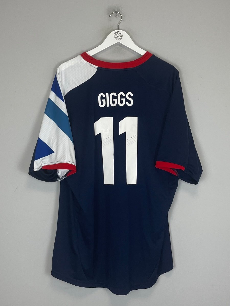 2012 TEAM GB GIGGS 11 OLYMPIC SHIRT (XXL) ADIDAS - Cult Kits - XXL - Buy Vintage Football Shirts, Authentic Retro Football Shirts For Sale, Classic Football Shirts & Soccer Jersey