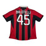 Buy 2012/13 AC Milan Balotelli 45 Home Shirt (XL) Adidas ~ Free worldwide shipping available ~ Authentic Vintage Football Shirts from Cult Kits