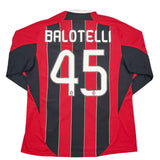 Buy 2012/13 AC MILAN BALOTELLI 45 L/S C/L HOME SHIRT (XL) ADIDAS ~ Free worldwide shipping available ~ Authentic Vintage Football Shirts from Cult Kits