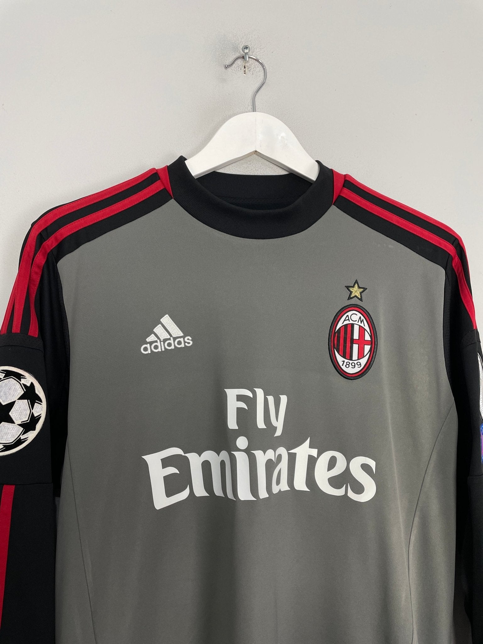 Shop 2012/13 AC MILAN C/L GK SHIRT (L) ADIDAS, classic football shirts, vintage football shirts & retro soccer jerseys at Cult Kits