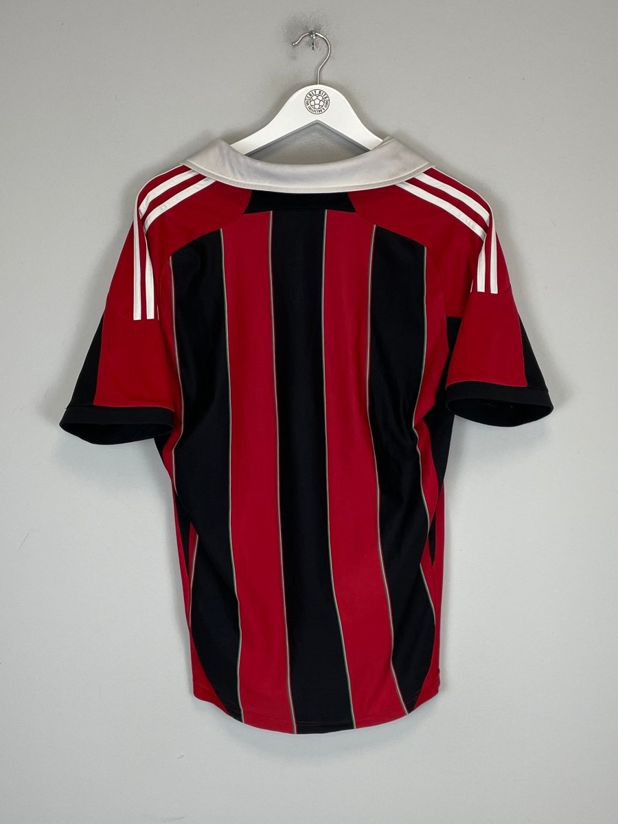 2012/13 AC MILAN HOME SHIRT (M) ADIDAS - Cult Kits - Medium - Buy Vintage Football Shirts, Authentic Retro Football Shirts For Sale, Classic Football Shirts & Soccer Jersey