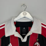 2012/13 AC MILAN HOME SHIRT (M) ADIDAS - Cult Kits - Medium - Buy Vintage Football Shirts, Authentic Retro Football Shirts For Sale, Classic Football Shirts & Soccer Jersey