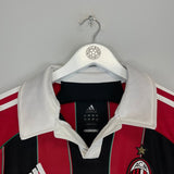 2012/13 AC MILAN HOME SHIRT (M) ADIDAS - Cult Kits - Medium - Buy Vintage Football Shirts, Authentic Retro Football Shirts For Sale, Classic Football Shirts & Soccer Jersey
