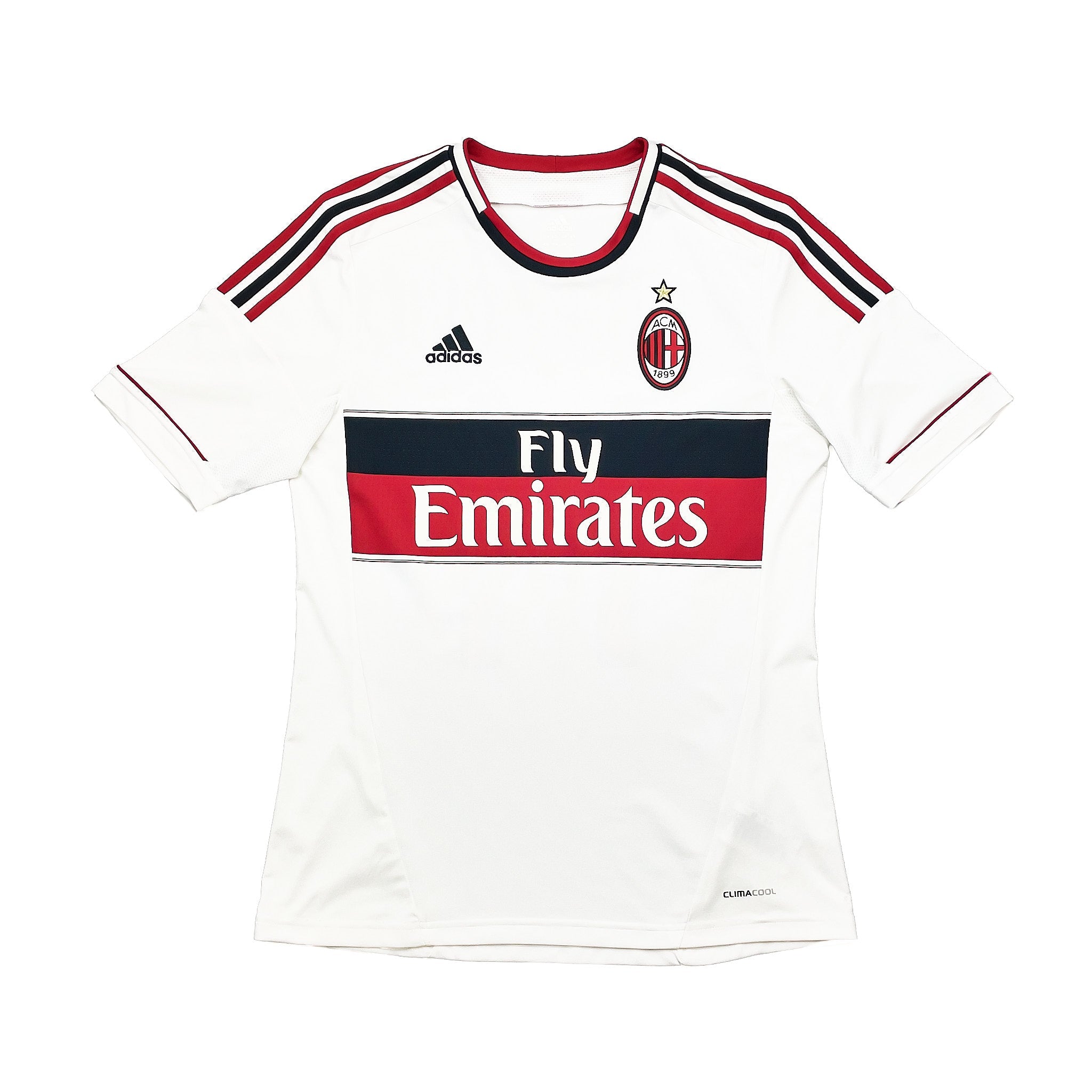 Buy 2012/13 AC Milan Ibrahimovic 11 Away Shirt (M) Adidas ~ Free worldwide shipping ~ Authentic Vintage Football Shirts from Cult Kits