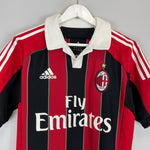 Shop 2012/13 AC MILAN IBRAHIMOVIC #11 *PLAYER ISSUE* HOME SHIRT (L) ADIDAS, classic football shirts, vintage football shirts & retro soccer jerseys at Cult Kits