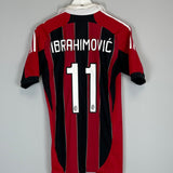 Shop 2012/13 AC MILAN IBRAHIMOVIC #11 *PLAYER ISSUE* HOME SHIRT (L) ADIDAS, classic football shirts, vintage football shirts & retro soccer jerseys at Cult Kits