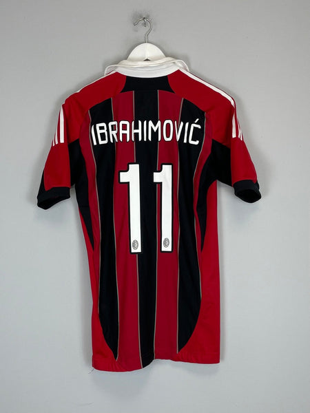 2012/13 AC MILAN IBRAHIMOVIC #11 *PLAYER ISSUE* HOME SHIRT (L
