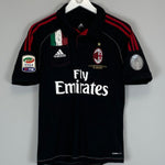 2012/13 AC MILAN IBRAHIMOVIC 11 THIRD SHIRT (S) ADIDAS - Cult Kits - Small - Buy Vintage Football Shirts, Authentic Retro Football Shirts For Sale, Classic Football Shirts & Soccer Jersey