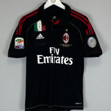 2012/13 AC MILAN IBRAHIMOVIC 11 THIRD SHIRT (S) ADIDAS - Cult Kits - Small - Buy Vintage Football Shirts, Authentic Retro Football Shirts For Sale, Classic Football Shirts & Soccer Jersey