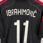 Shop 2012/13 AC MILAN IBRAHIMOVIC #11 THIRD SHIRT (XL) ADIDAS, classic football shirts, vintage football shirts & retro soccer jerseys at Cult Kits