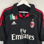 Shop 2012/13 AC MILAN IBRAHIMOVIC #11 THIRD SHIRT (XL) ADIDAS, classic football shirts, vintage football shirts & retro soccer jerseys at Cult Kits