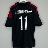 Shop 2012/13 AC MILAN IBRAHIMOVIC #11 THIRD SHIRT (XL) ADIDAS, classic football shirts, vintage football shirts & retro soccer jerseys at Cult Kits