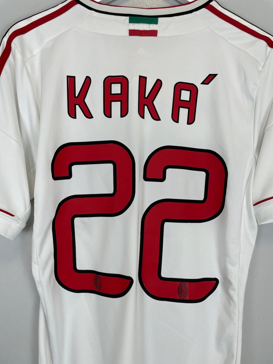 2012/13 AC MILAN KAKA 22 AWAY SHIRT (M) ADIDAS - Cult Kits - Medium - Buy Vintage Football Shirts, Authentic Retro Football Shirts For Sale, Classic Football Shirts & Soccer Jersey